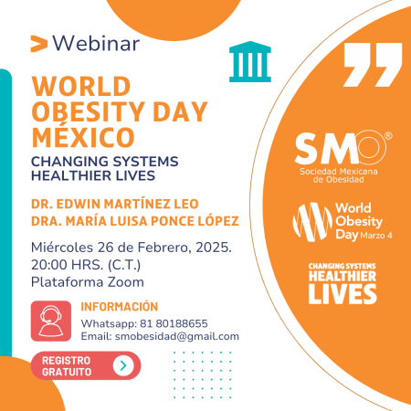 World Obesity Day México: CHANGING SYSTEMS HEALTHIER LIVES